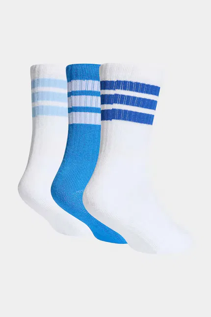 Носки детские 3 шт Adidas Performance, белый — фото 2
