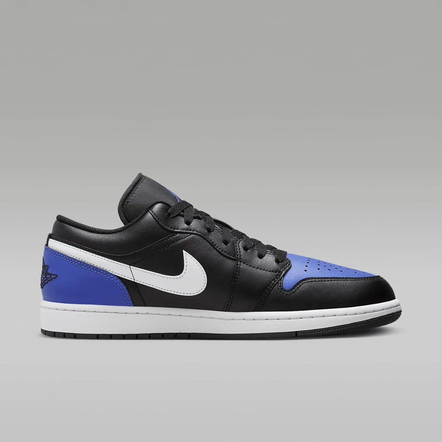 Кроссовки Air Jordan 1 Low, Nike, цвет Black/Game Royal/White — фото 3
