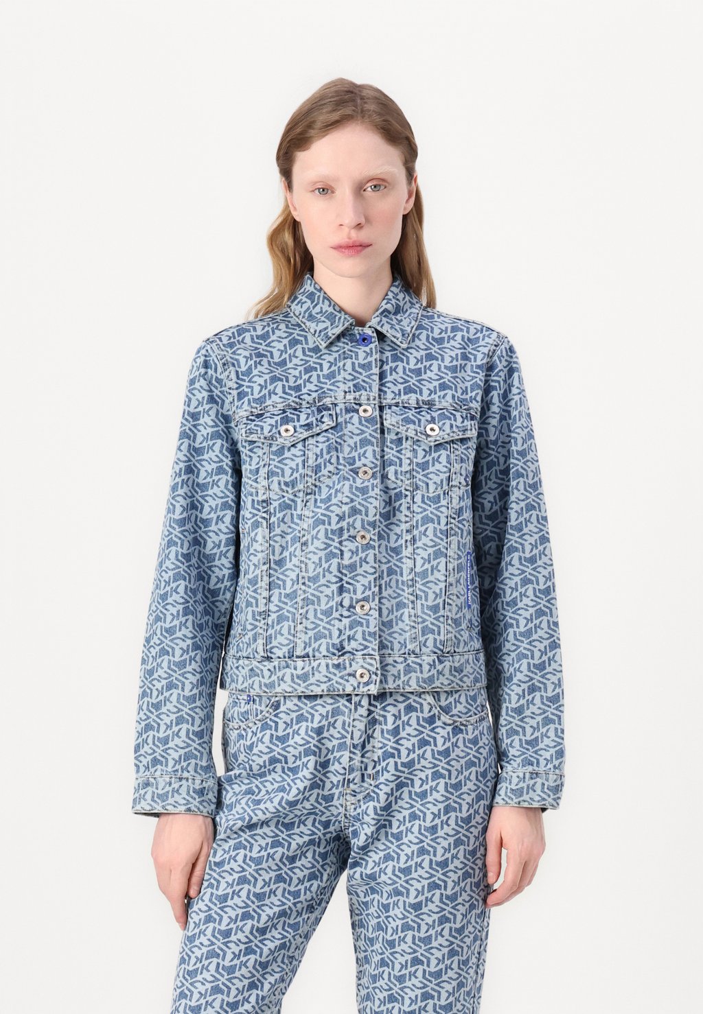 

Джинсовая куртка REGULAR JACKET Karl Lagerfeld Jeans, деним