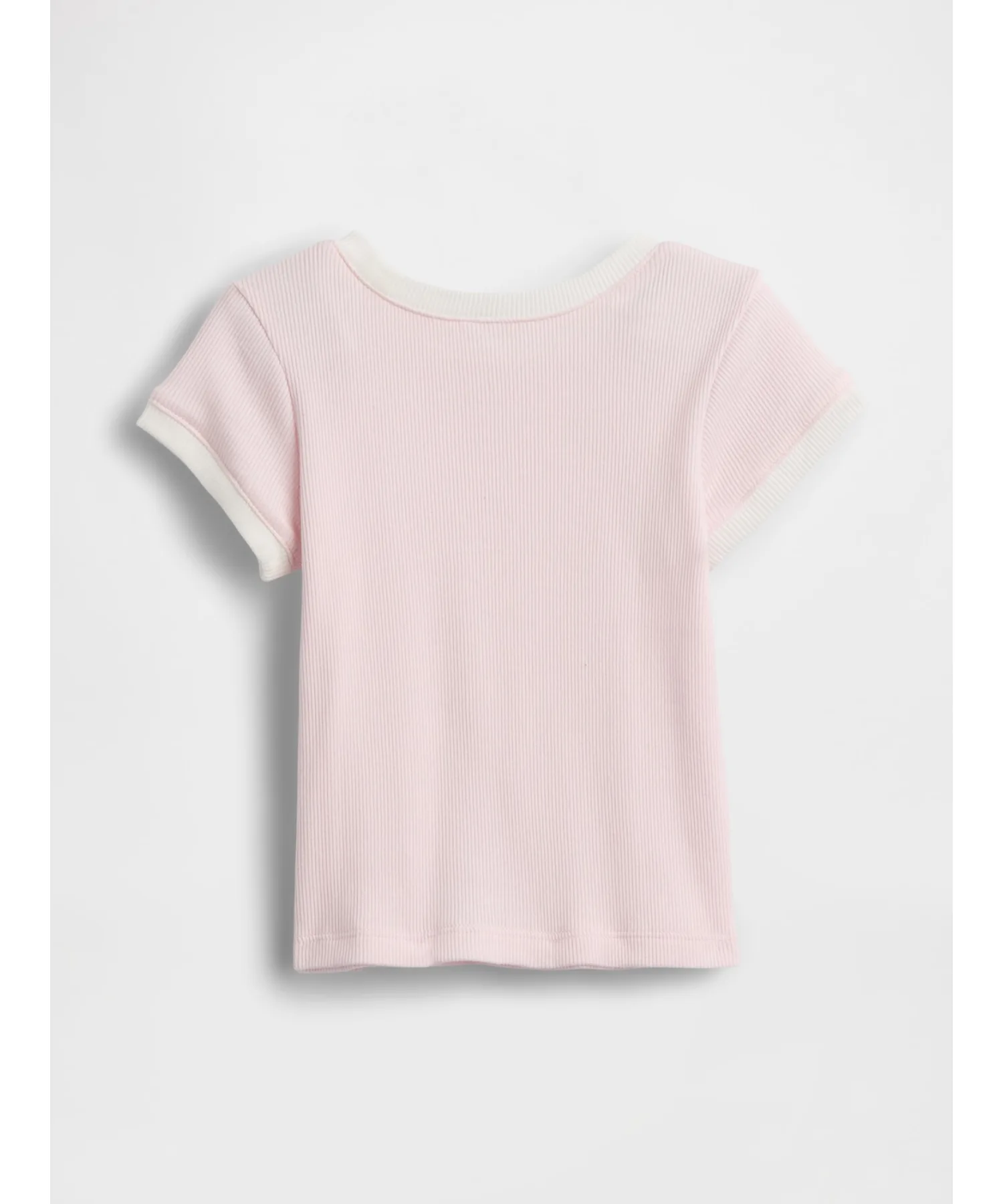 Детская футболка с логотипом GAP из 100% хлопка babyGap GAP LOGO RIB черная — фото 4