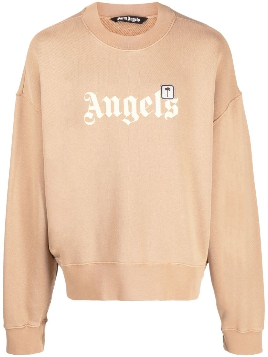 

Толстовка с логотипом Palm Angels, бежевый