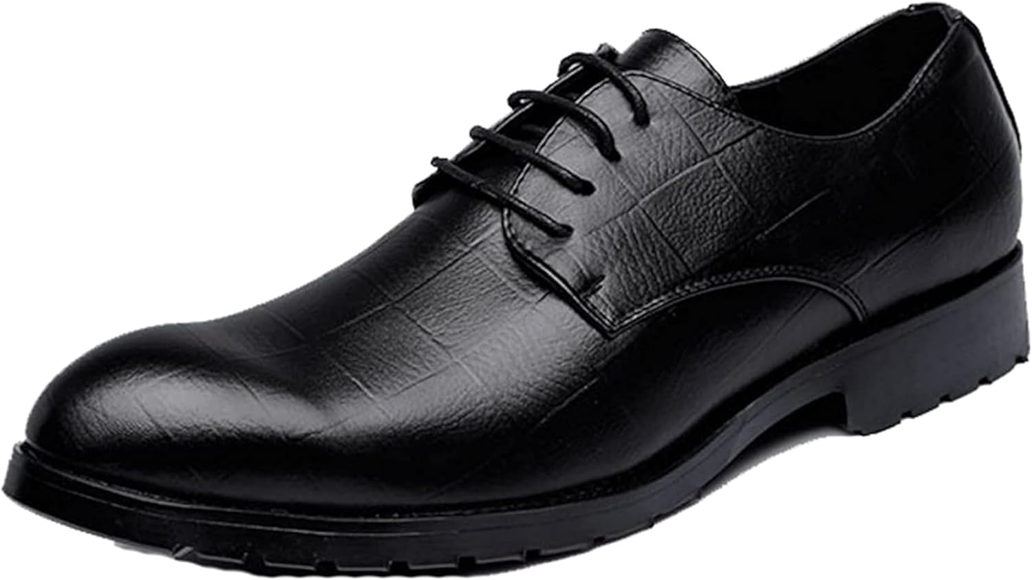 

Мужские свадебные оксфорды для весны и осени, формальные туфли с низкой талией и заостренным носком, размер 6, коричневые Generic