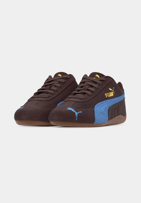 Кроссовки speedcat jr унисекс Puma, Chocolate Brown/Team Light Blue — фото 3