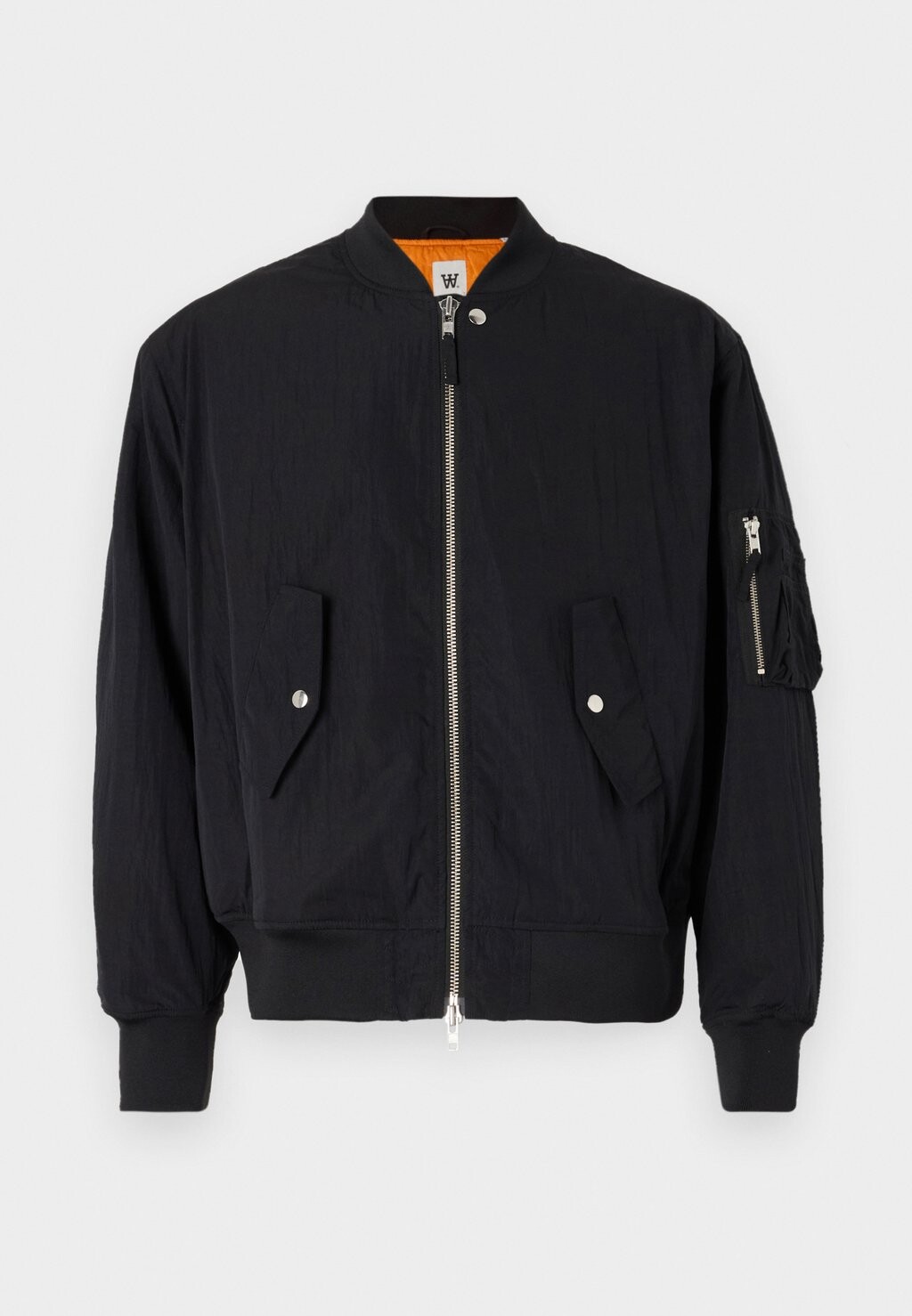 

Куртка-бомбер AKI TONAL UNISEX Double A by Wood Wood, черный