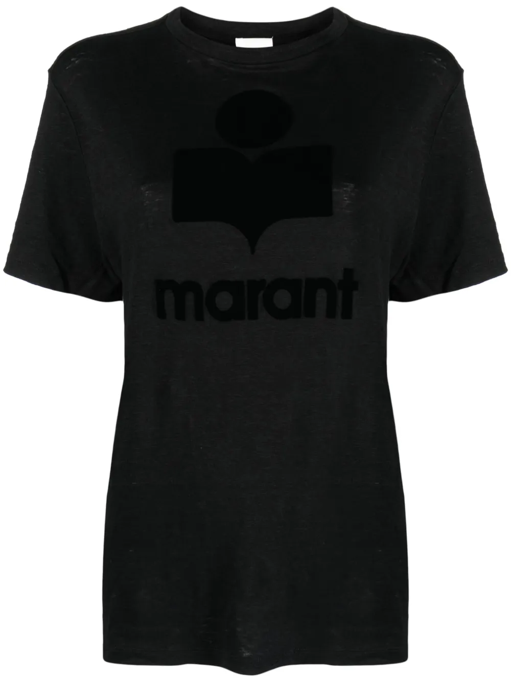 

Футболка Zewel с логотипом MARANT ÉTOILE, черный