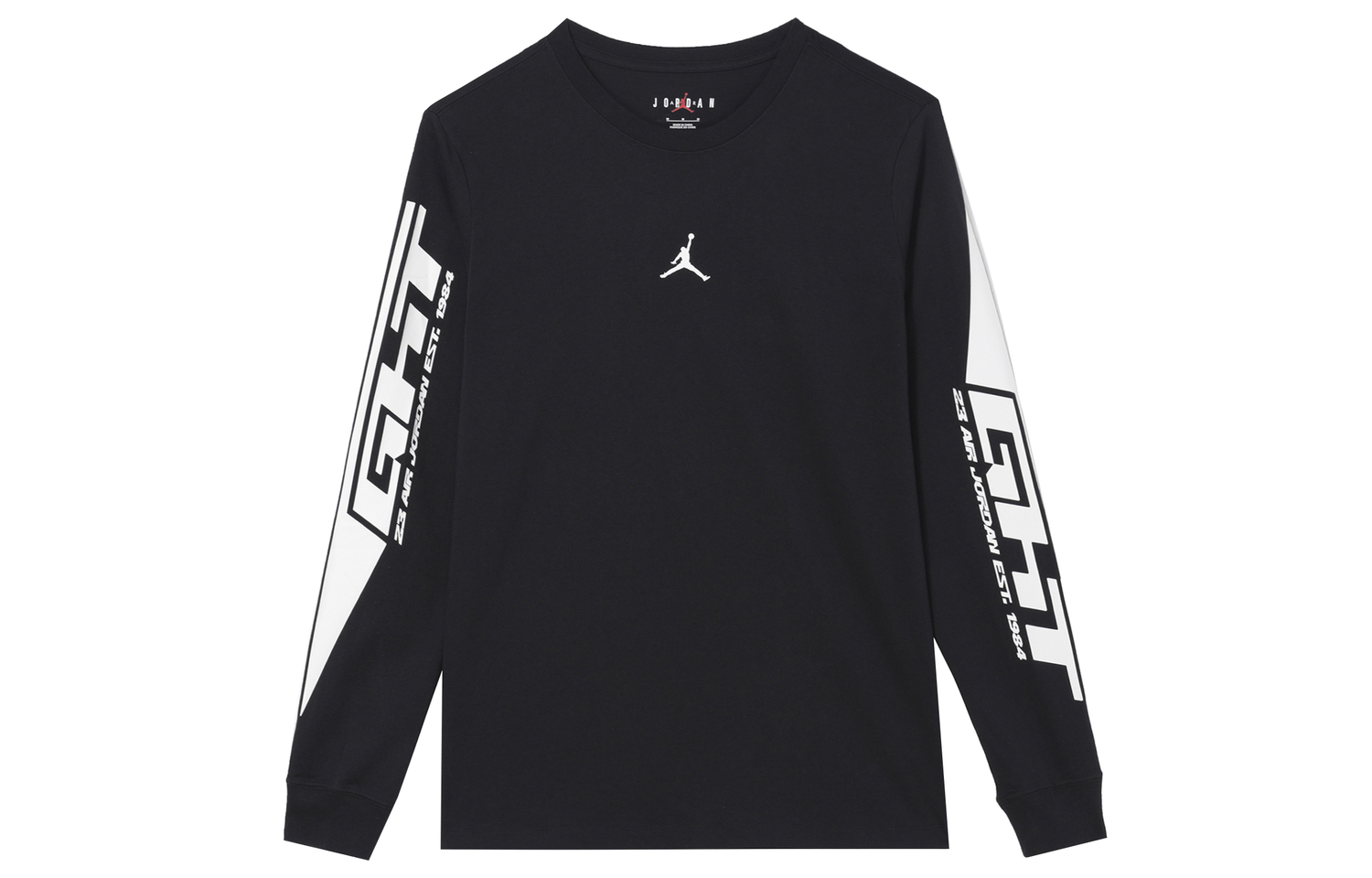 

Мужская футболка Mvp с длинным рукавом Jordan, черный