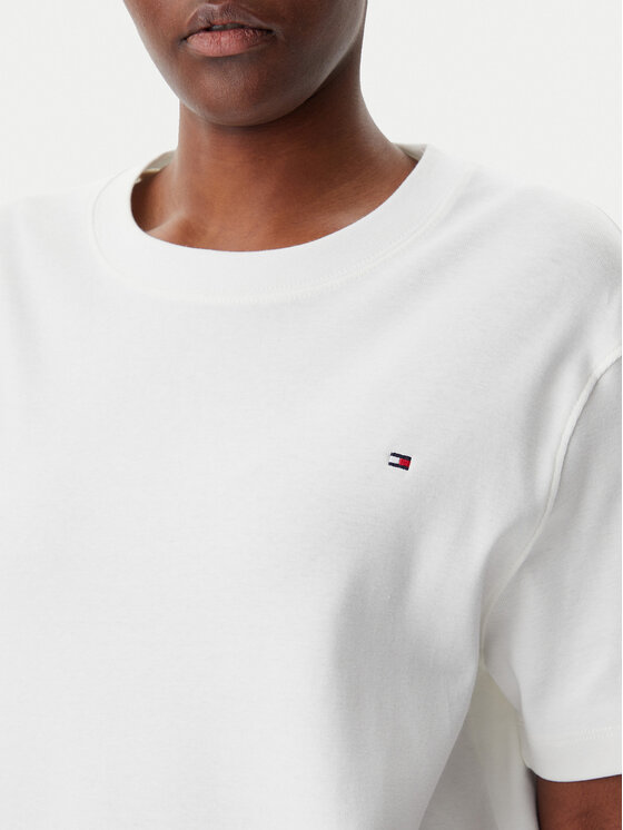 Футболка свободного кроя Modern Cody WW0WW46158 Tommy Hilfiger, экрю — фото 4
