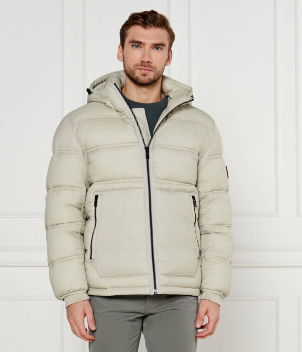 

Куртка окобра1 Loose fit Boss Orange, бежевый