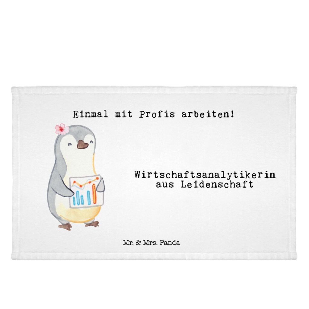 

Полотенце для гостей Mr. & Mrs. Panda Business Analyst Passion — белое — подарок, махровая ткань, детское полотенце, коллега, прощание, дорожное полотенце, гостевое полотенце, пенсия, белый