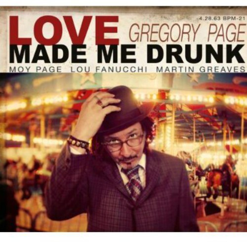 

CD диск Page, Gregory: Love Made Me Drunk