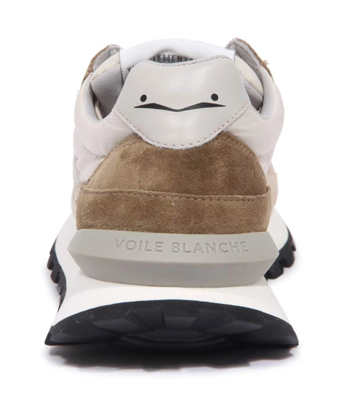Замшевые нейлоновые туфли Hype с драконом Voile Blanche, бежевый — фото 4