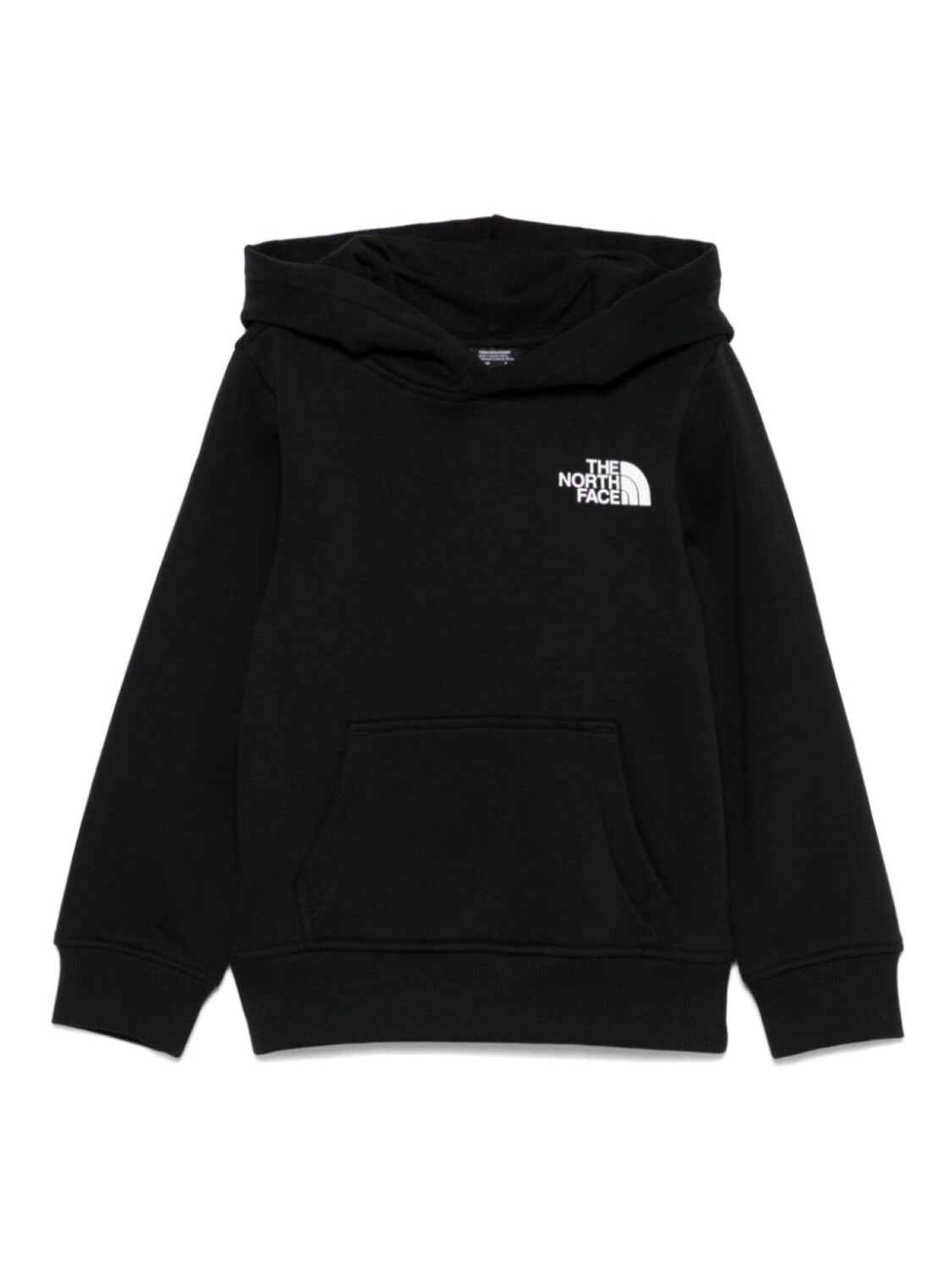 

Худи с логотипом The North Face Kids, черный