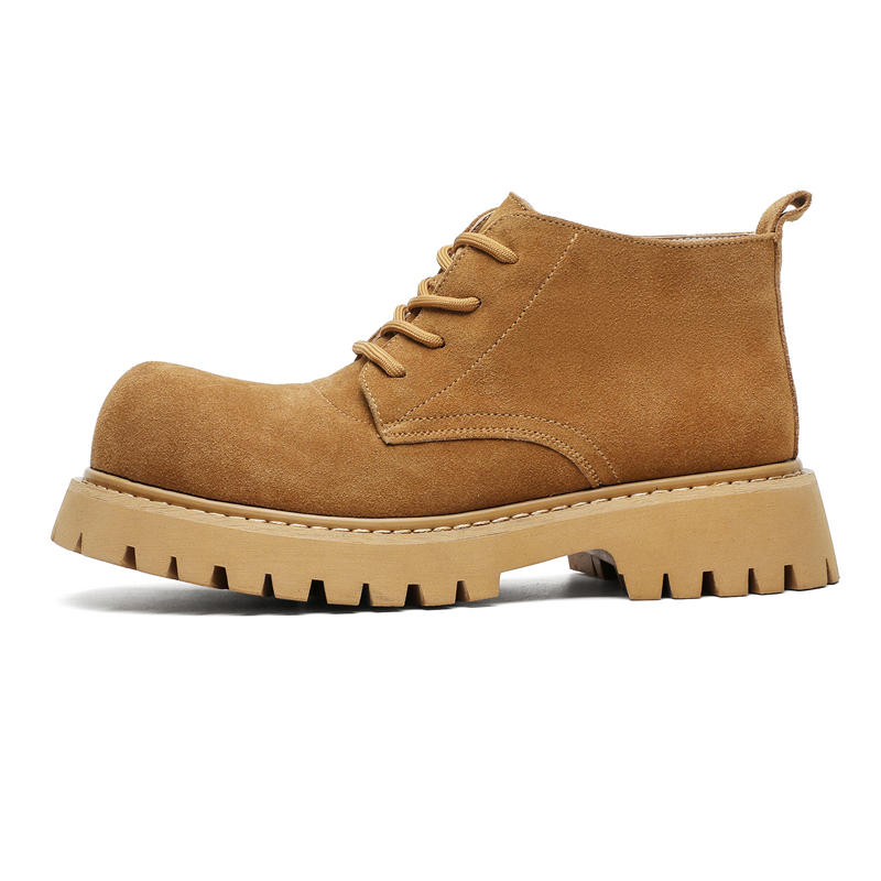 

Ignition Коричневые короткие ботинки Martin для мужчин, цвет Brown (This Style of Leather Shoe, One Size Larger Than Athletic Shoes)
