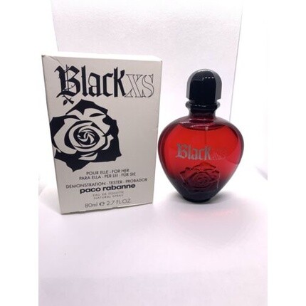 Черный XS для женщин туалетная вода парфюм спрей EDT 2.7oz Винтаж Paco Rabanne — фото 4