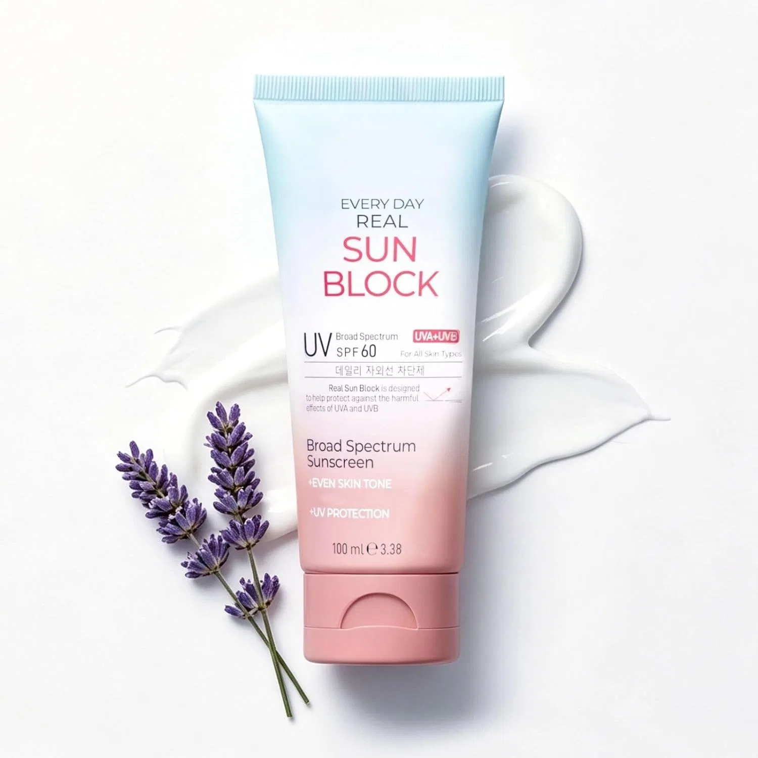 Солнцезащитный крем SPF 60 с центеллой азиатской и ниацинамидом 100 мл Barevel