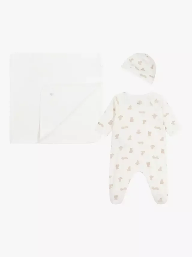 Детский хлопковый боди Petit Bateau