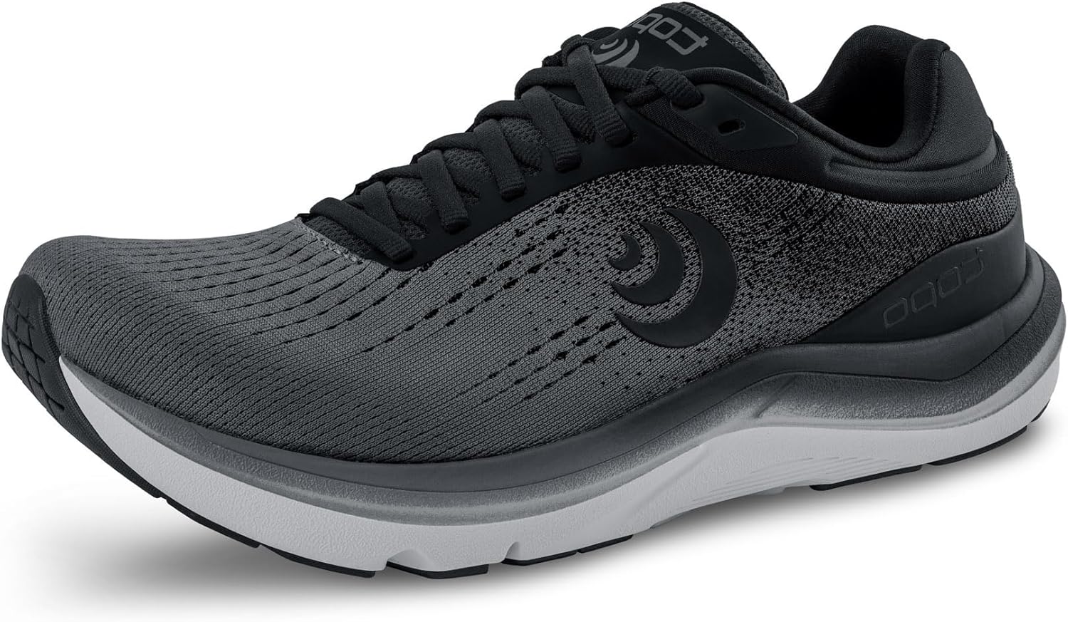 

Мужские беговые кроссовки Topo Athletic Magnifly 5 - комфортные, легкие, с амортизацией, прочные, нулевая разница между пяткой и носком, шнуровка, для бега по дороге, спортивная обувь для дорожного бега, черный/угольный