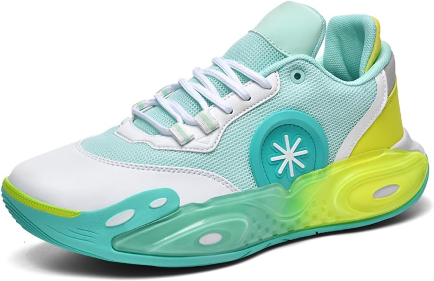 

Мужские дышащие кроссовки на платформе с сеткой и шнуровкой для баскетбола, легкие, с нескользящей подошвой, амортизирующие, для занятий спортом, бега, тренировок, для занятий в помещении и на улице, для прогулок и повседневной носки Netehadi, з...