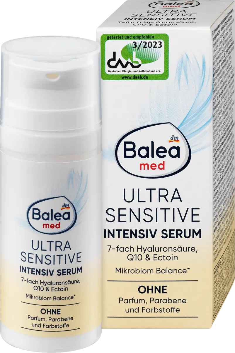 

Интенсивная сыворотка Ultra Sensitive 30 мл Balea