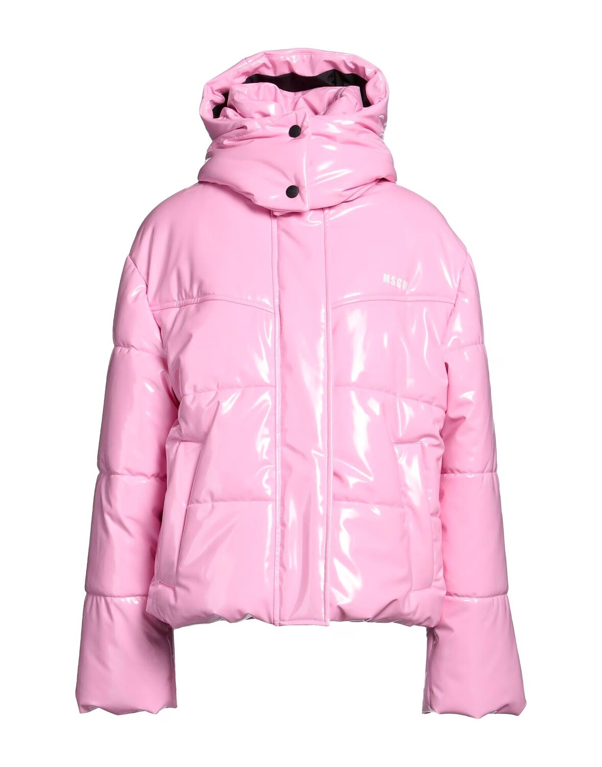 

Пуховик Msgm, розовый