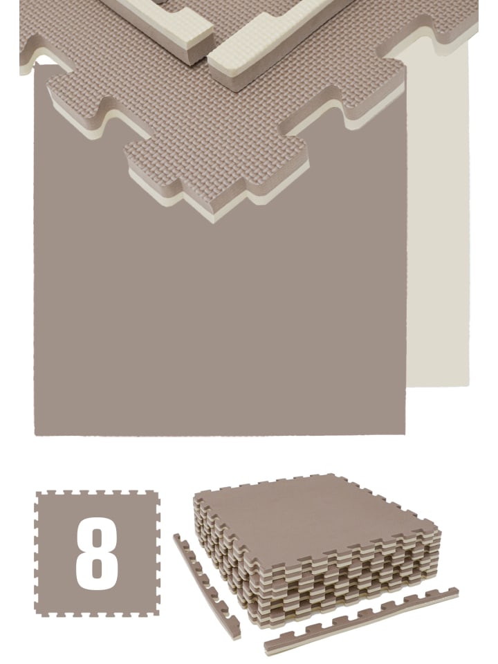 

Eyepower Профессиональный фитнес-коврик XXL «Адонис» коричневого цвета