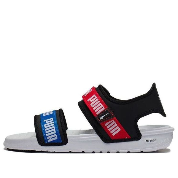 Сандалии signature softride casual sandals black red blue Puma, черный