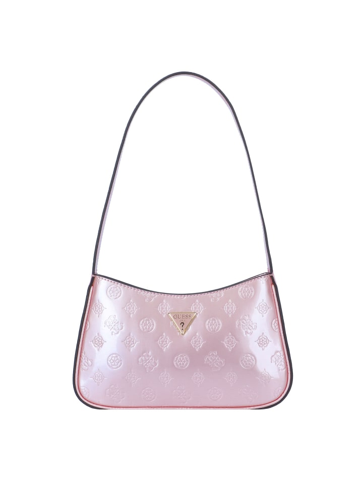 

Наплечная сумка Guess, цвет orchid logo