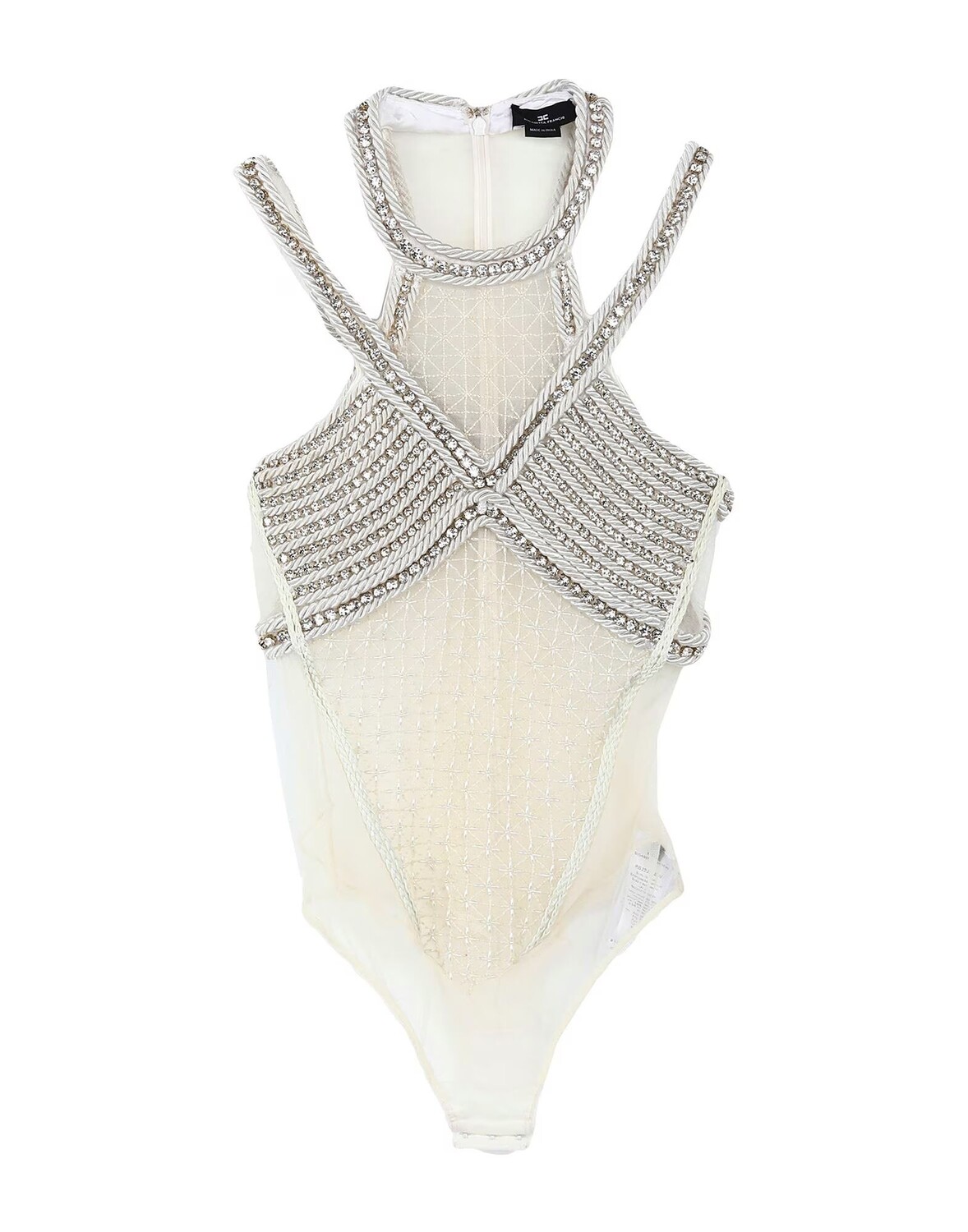 

Боди Elisabetta Franchi, слоновая кость
