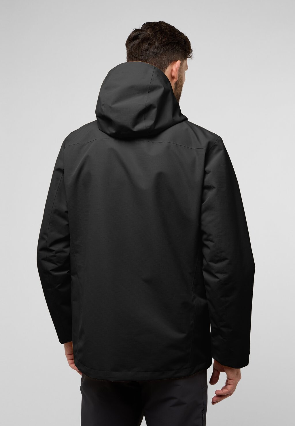 

Водонепроницаемая куртка ALTENBERG 3IN1 Jack Wolfskin, черный