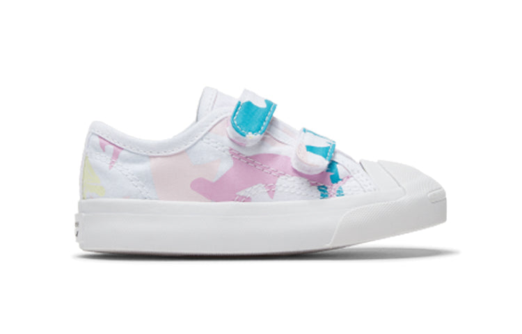 Кроссовки Converse Jack Purcell 2V 'White Pink' 768147C, белый — фото 2