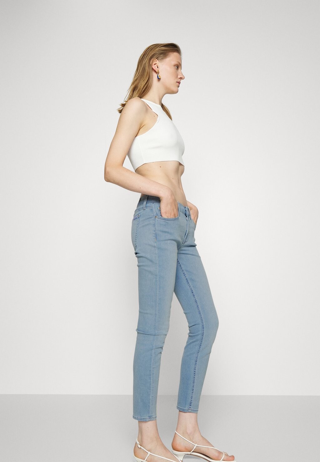 

Джинсы Skinny Fit BAIR ECO MIRAGE 7 for all mankind, голубой