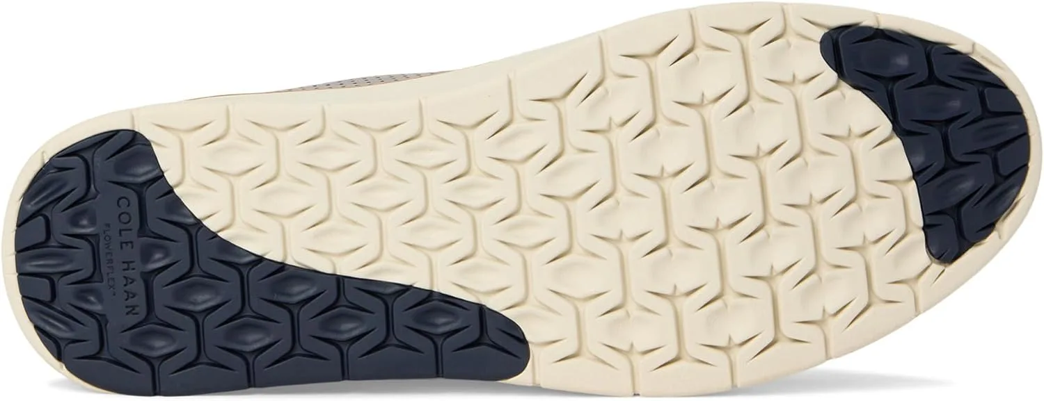Мужские кроссовки Cole Haan Grandpro Featherarc с лазерной перфорацией, серебряный — фото 3