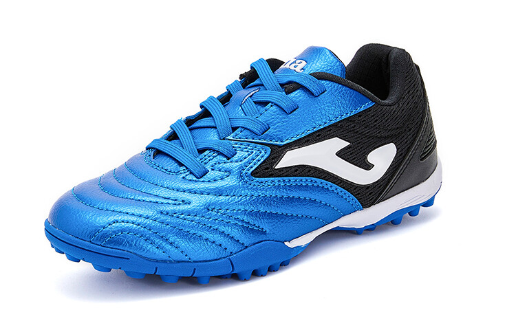 Футбольные бутсы Liga T1 Tf Kids Kids Low-top Blue/Black Joma — фото 3