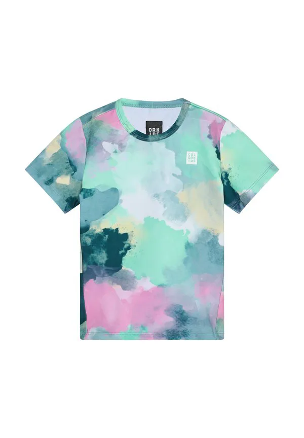 Футболка с коротким рукавом и принтом по всей поверхности. Color Kids, Begonia Pink