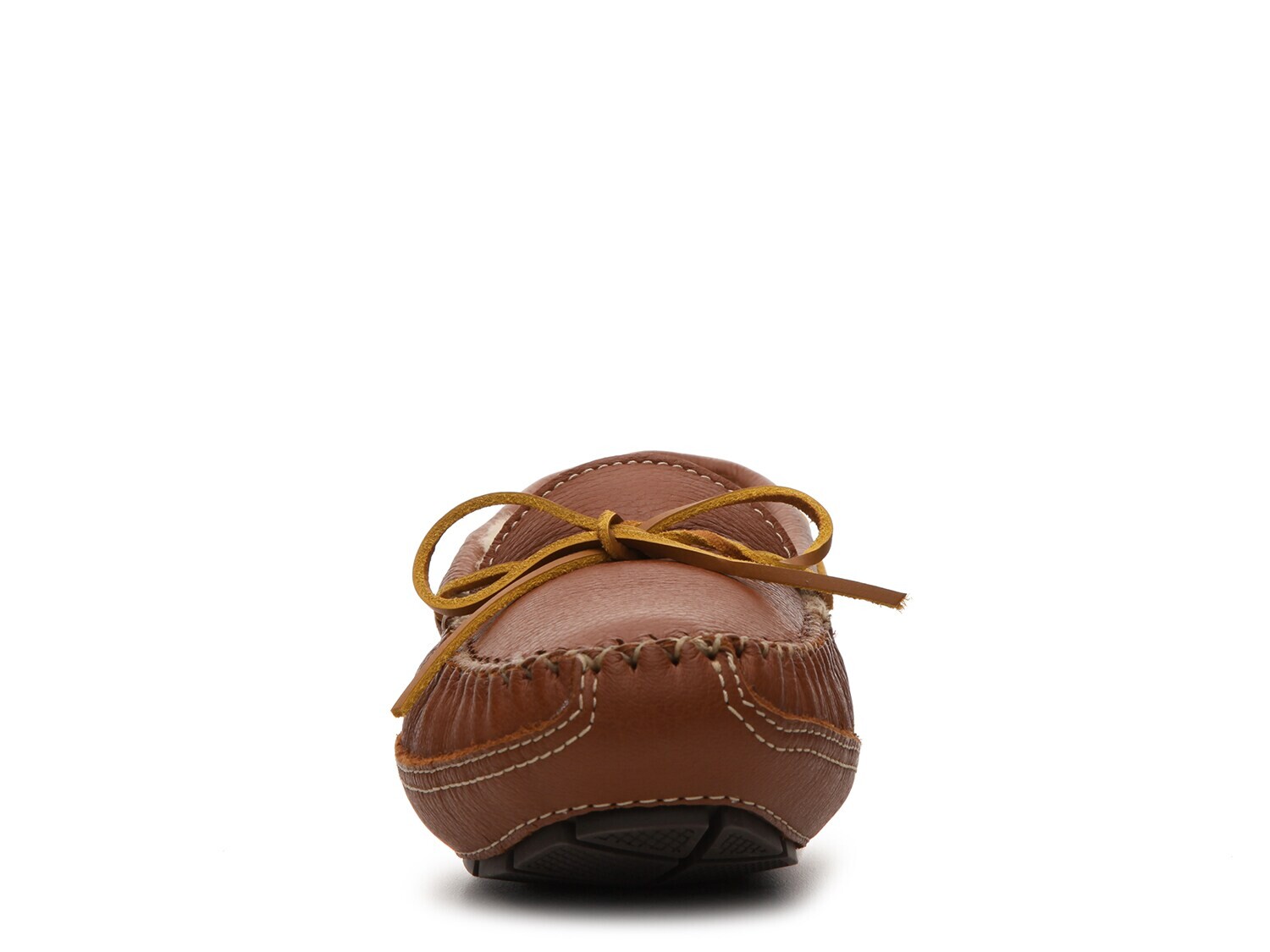 Тапочки из овчины Minnetonka Moose с подкладкой, коричневый — фото 2