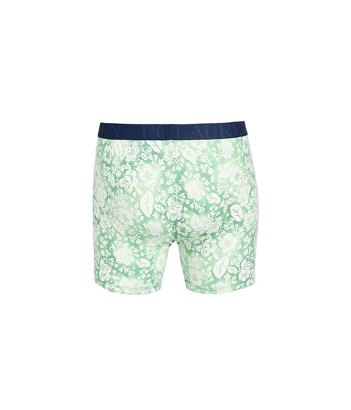 Подштанники Classic Fit Stretch Polo Ralph Lauren, Pistachio/Isle Heather/Mangrove Floral — фото 2