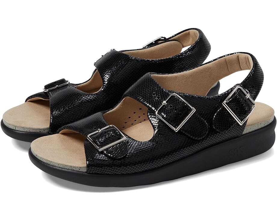 

Сандалии SAS Relaxed Comfort, цвет Black Snake