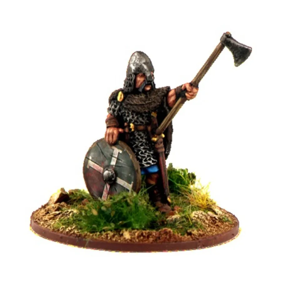 

Скандинавский военачальник гаэлей с датчанином Топором, Saga Miniatures - Viking Age - Norse Gael (28mm)