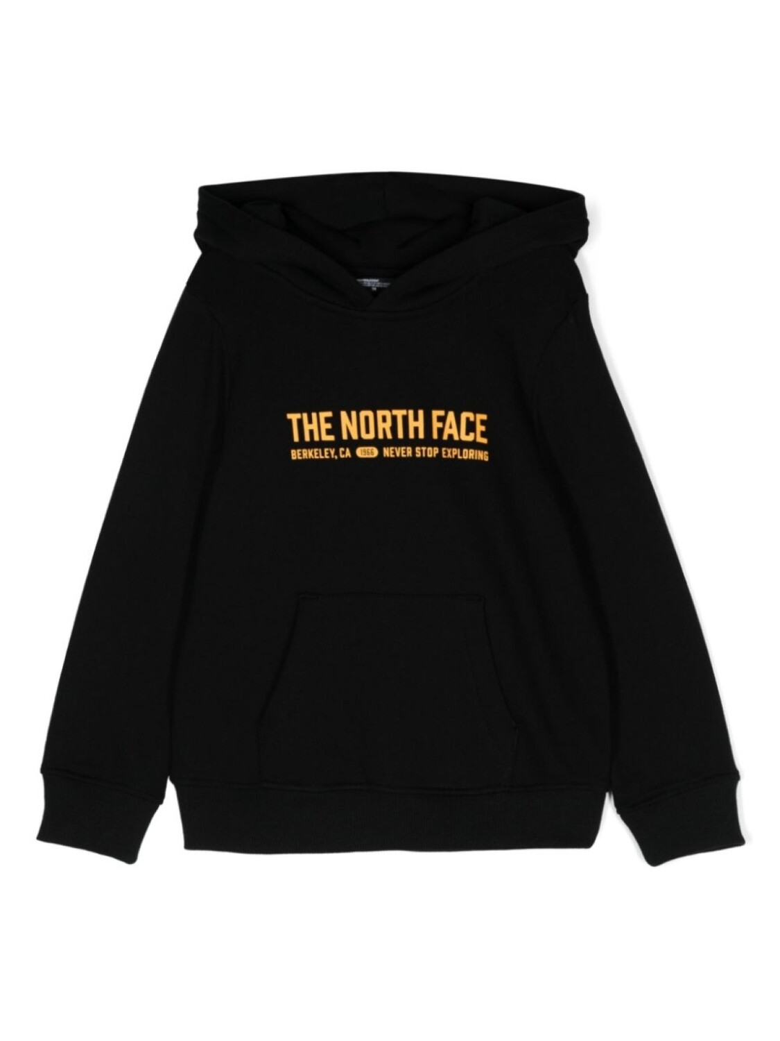 

Худи с логотипом The North Face Kids, черный