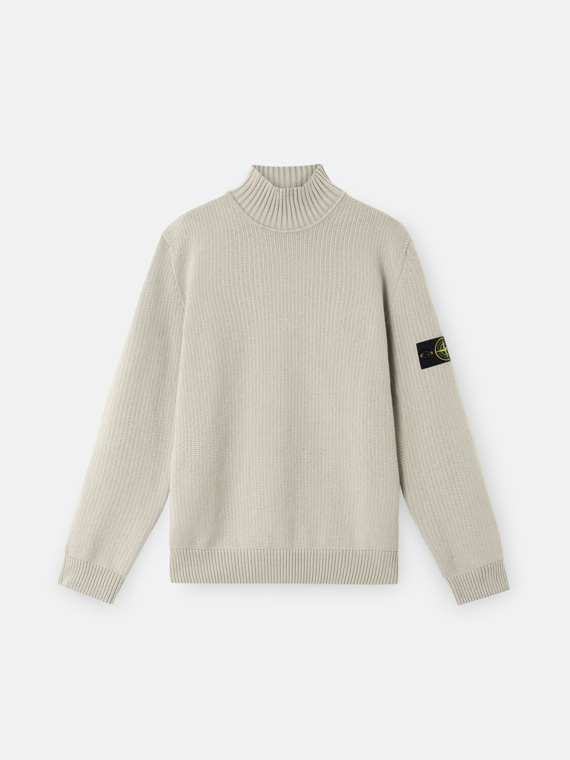 

Водолазка с ребристыми краями Stone Island 5100048 WINTER COTTON, Pearl Grey