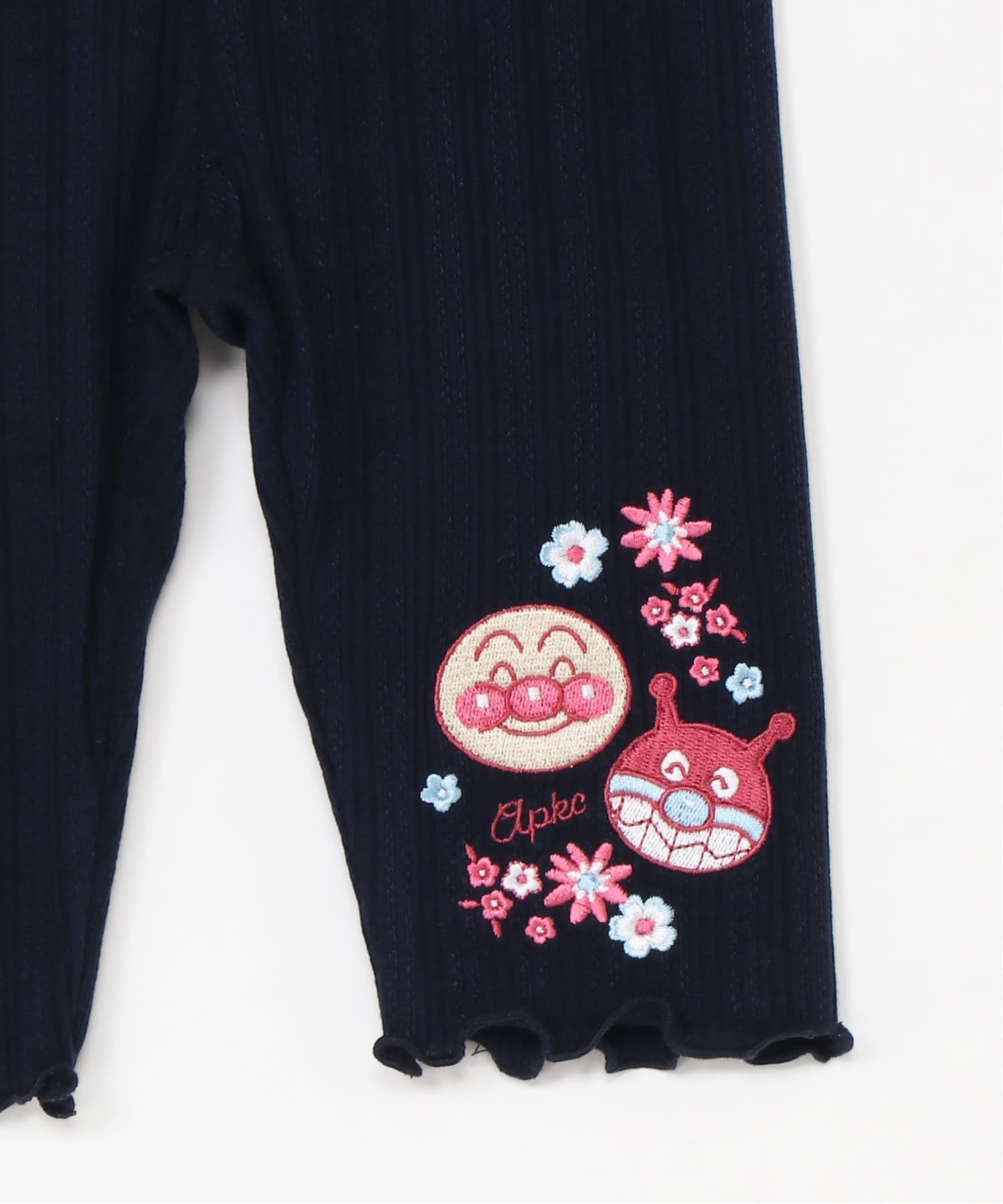Anpanman Baikinman Мягкие леггинсы с вышивкой в виде лица Anpanman Kids Collection, Navy — фото 4