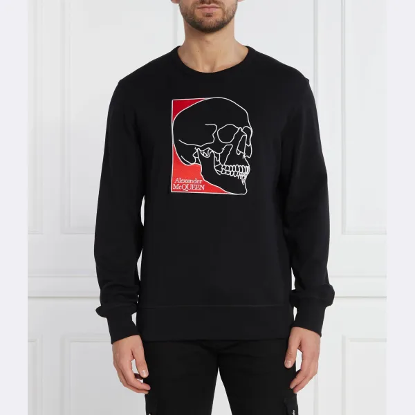 

Толстовка обычного кроя Alexander Mcqueen, черный