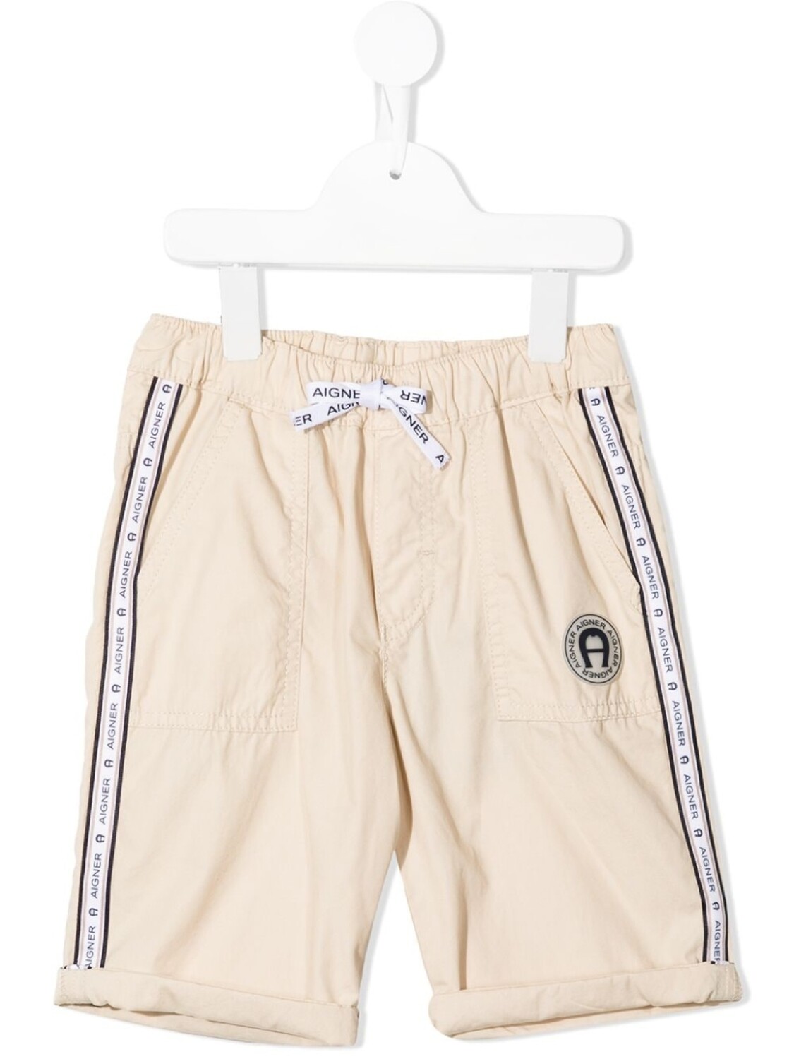 

Шорты с логотипом Aigner Kids, коричневый