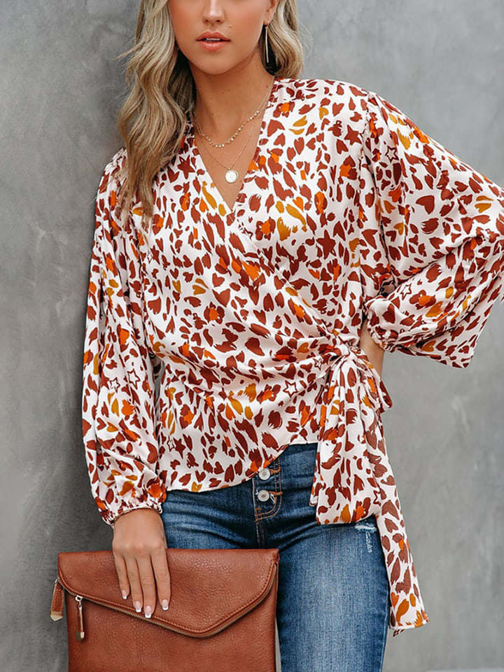 

Блузка Milan Kiss, цвет weiß/orange/bunt