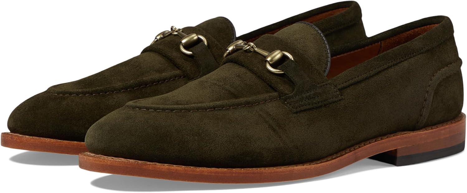 

Мужские лоферы Allen Edmonds Randolphbit с классической вставкой, зеленый