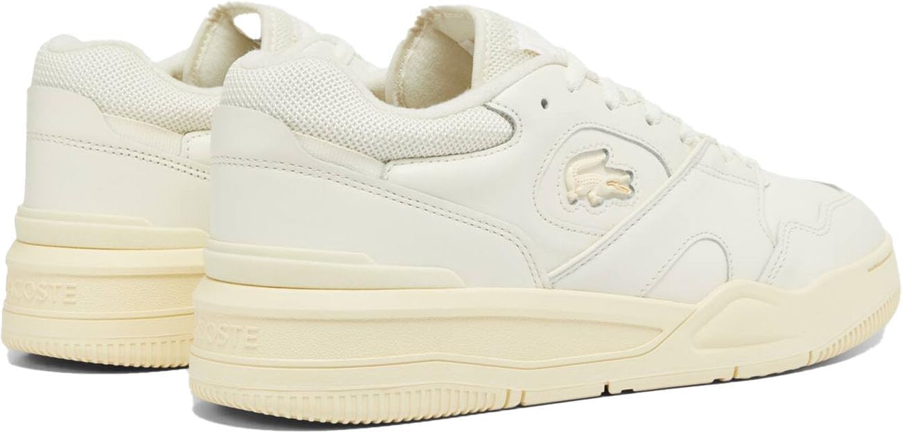 Lacoste мужские кроссовки Lineshot, Off Wht/Lt Ylw — фото 2