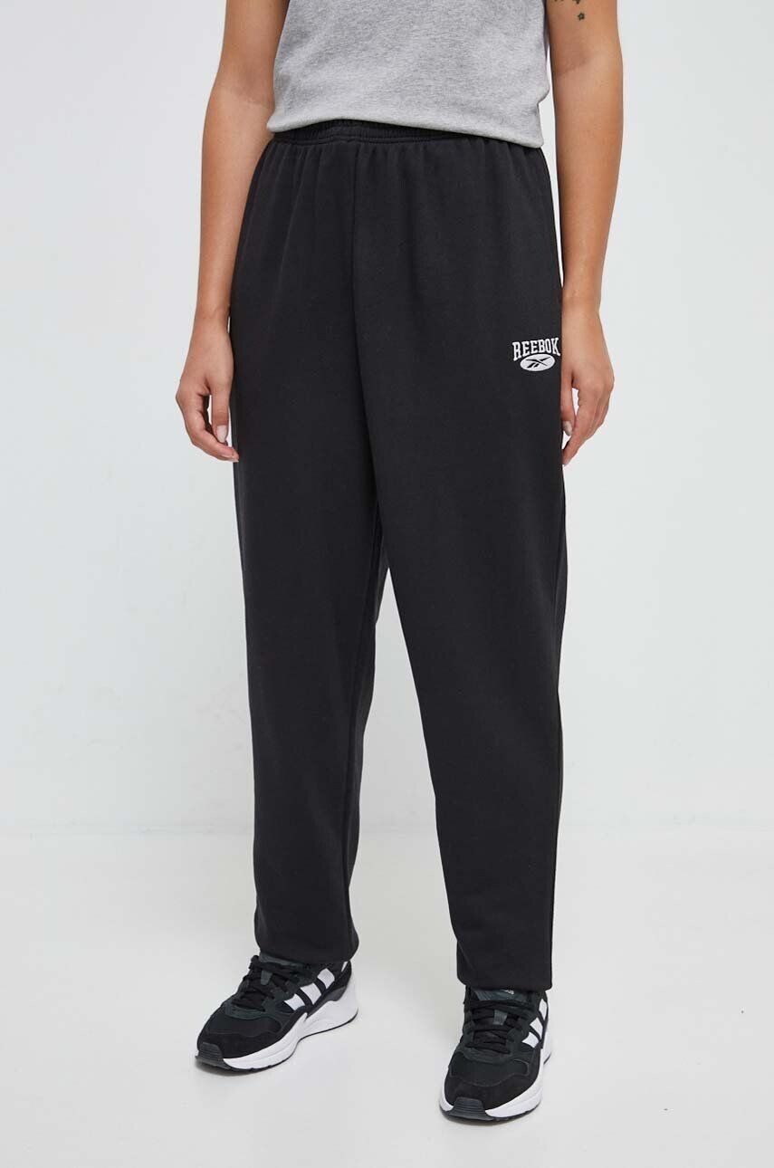 

Спортивные брюки из хлопка Reebok Classic, черный