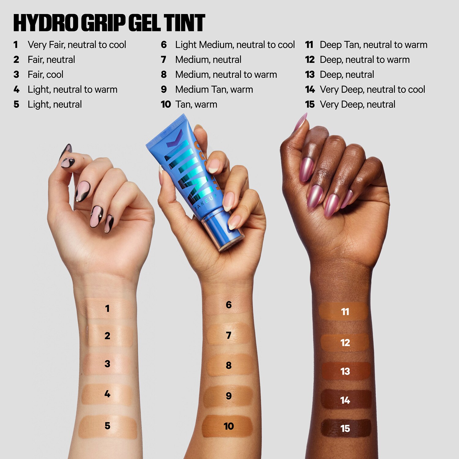 Тональная основа Hydro Grip Gel Tint Milk, 10 (35 ml) — фото 4