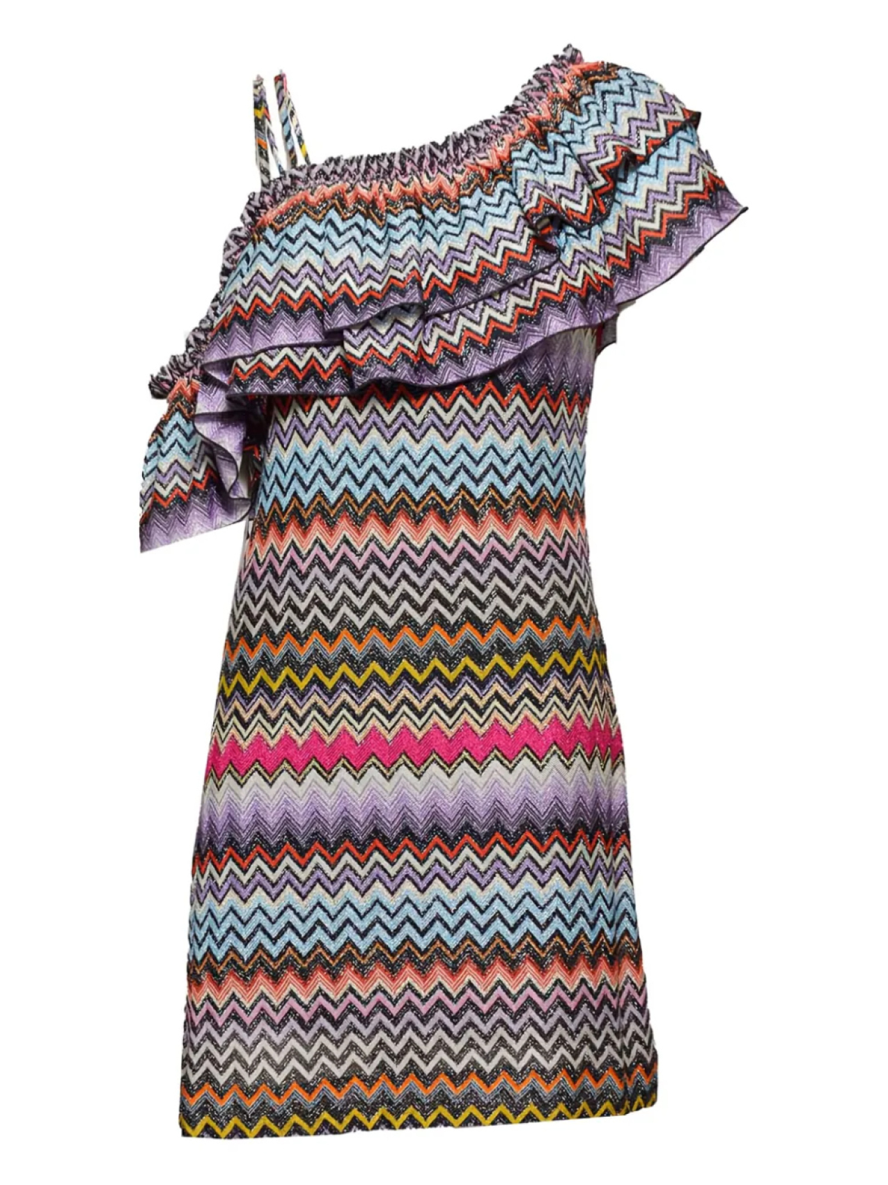 

Мини-платье Missoni Zigzag, синий