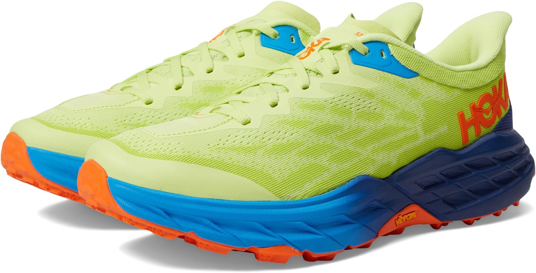 

Кроссовки Hoka Men's Speedgoat 5, цвет Citrus Glow/Evening Primrose